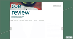 Desktop Screenshot of coereview.org